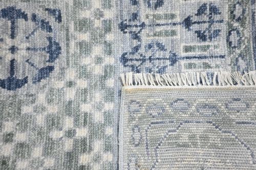Hand Knotted Ikat Rug 8'0